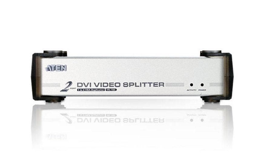 2-Port Signalsplitter DVI-I - DVI-IMonitorverteiler