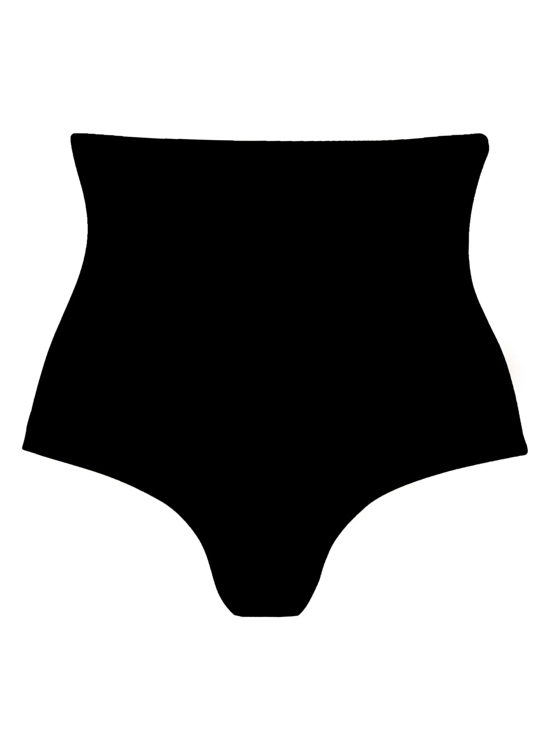 Zwart - Pour Moi Definitions corrigerende kleding voor buikcorrectie