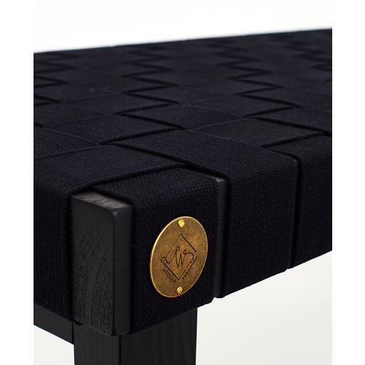 Wecycle Furniture Luna Bænk, Black