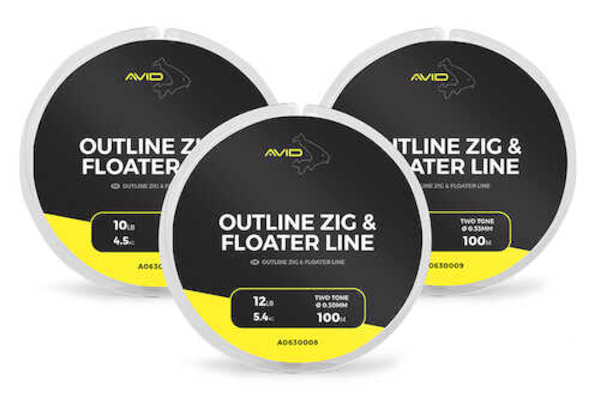 Bas de ligne Avid Carp Outline Zig & Floater Line