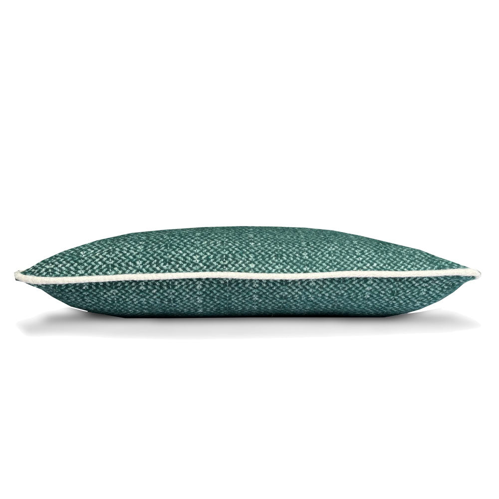 Malagoon Recycled Wool Sierkussen 35 x 60 cm - Dennengroen