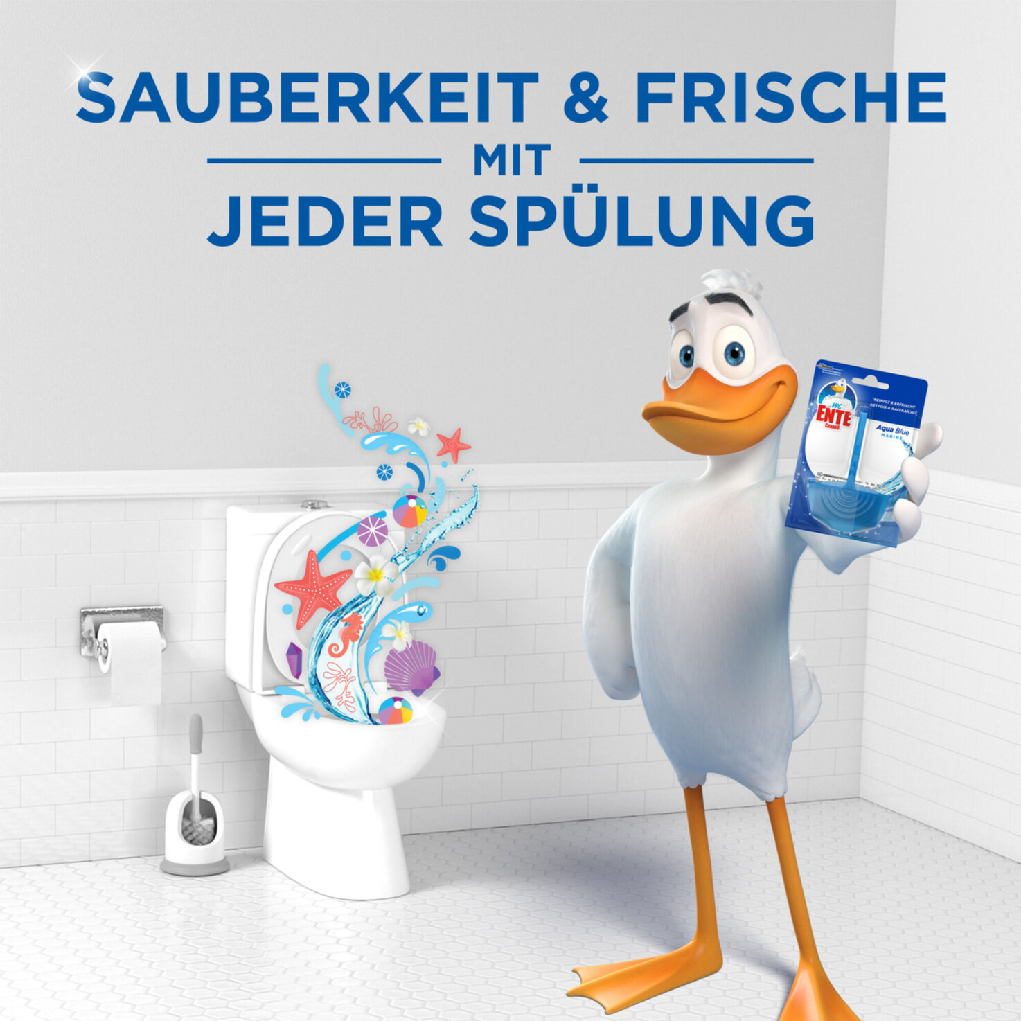 WC-Ente Aqua Blue Nachfüller