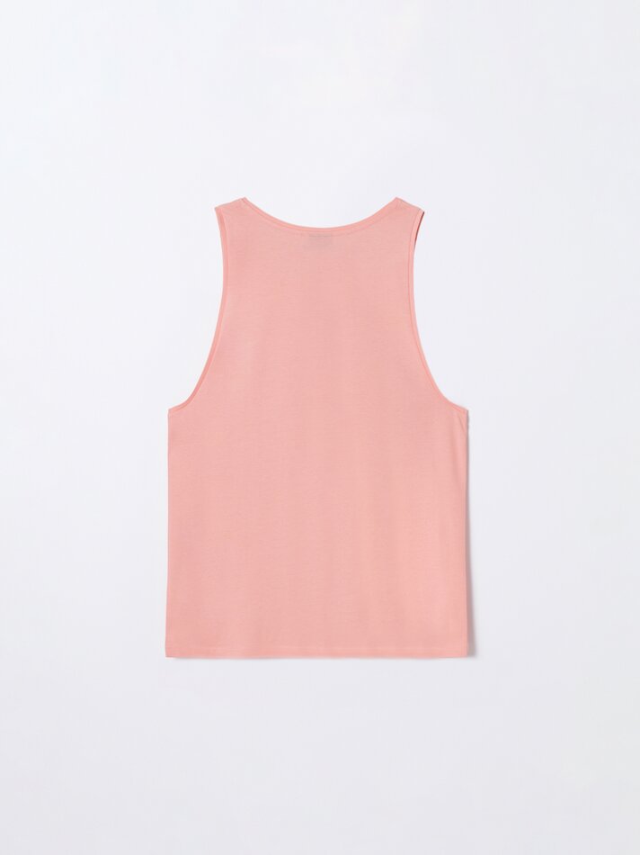 Conjunto com 2 regatas - Cinza