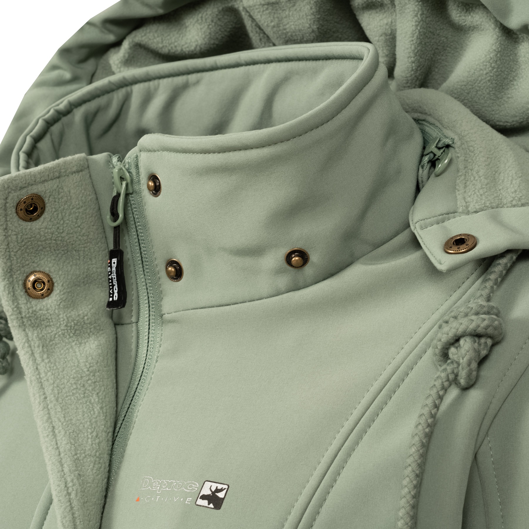 DEPROC Active Softshellmantel »TWIN PEAK II SLATE NEW WOMEN«, auch in Grossen Grössen erhältlich