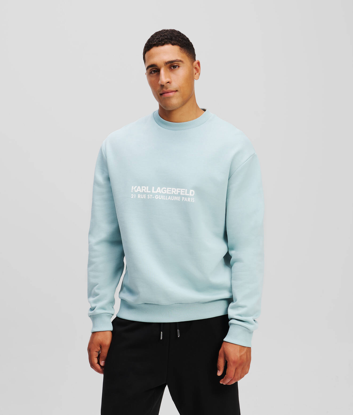 SWEAT-SHIRT RUE ST-GUILLAUME - Bleu