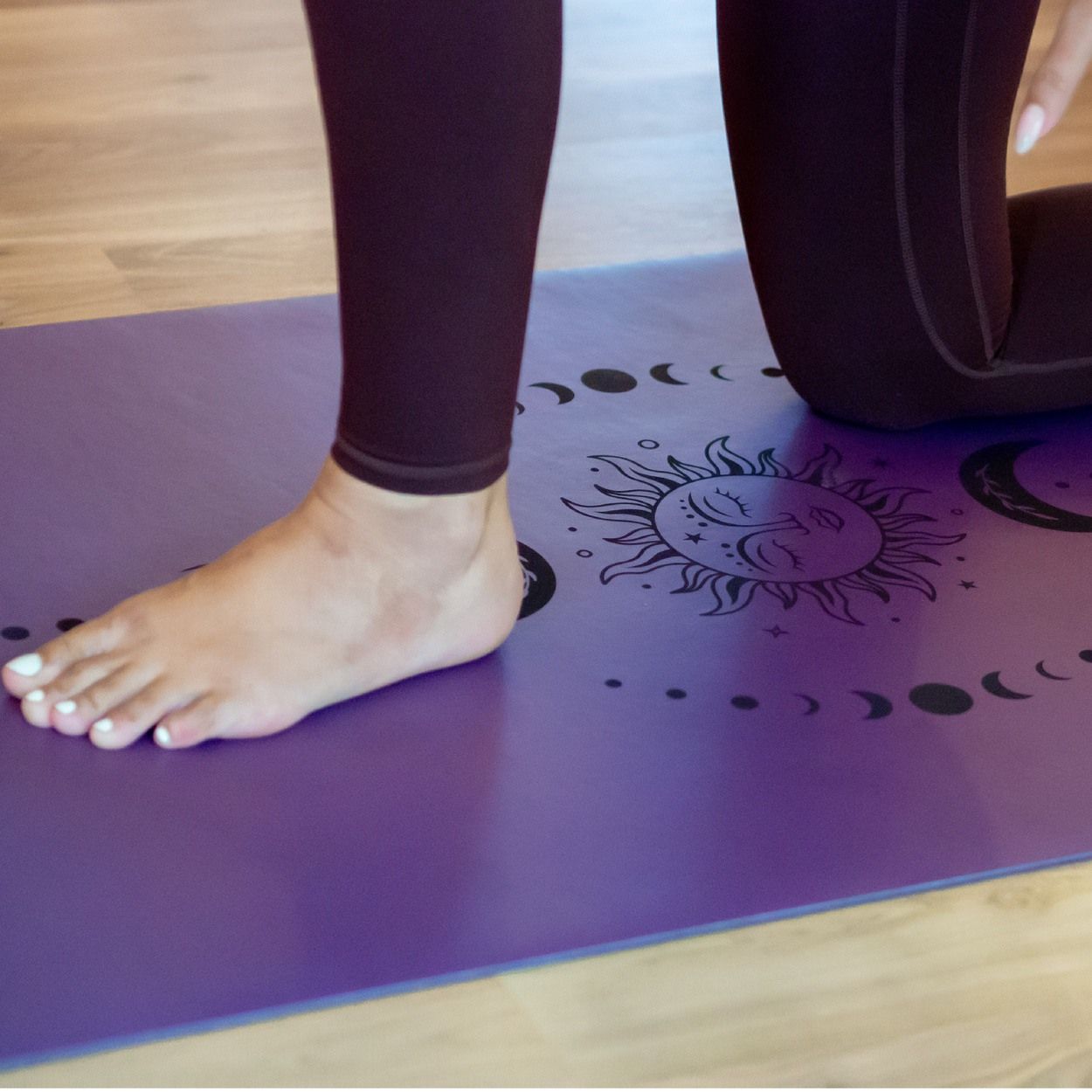 DIVASYA Yogamatte aus Eco-PU & Naturkautschuk