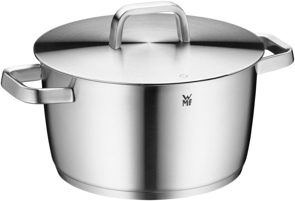 WMF Iconic Kookpan hoog met deksel - Ã220mm