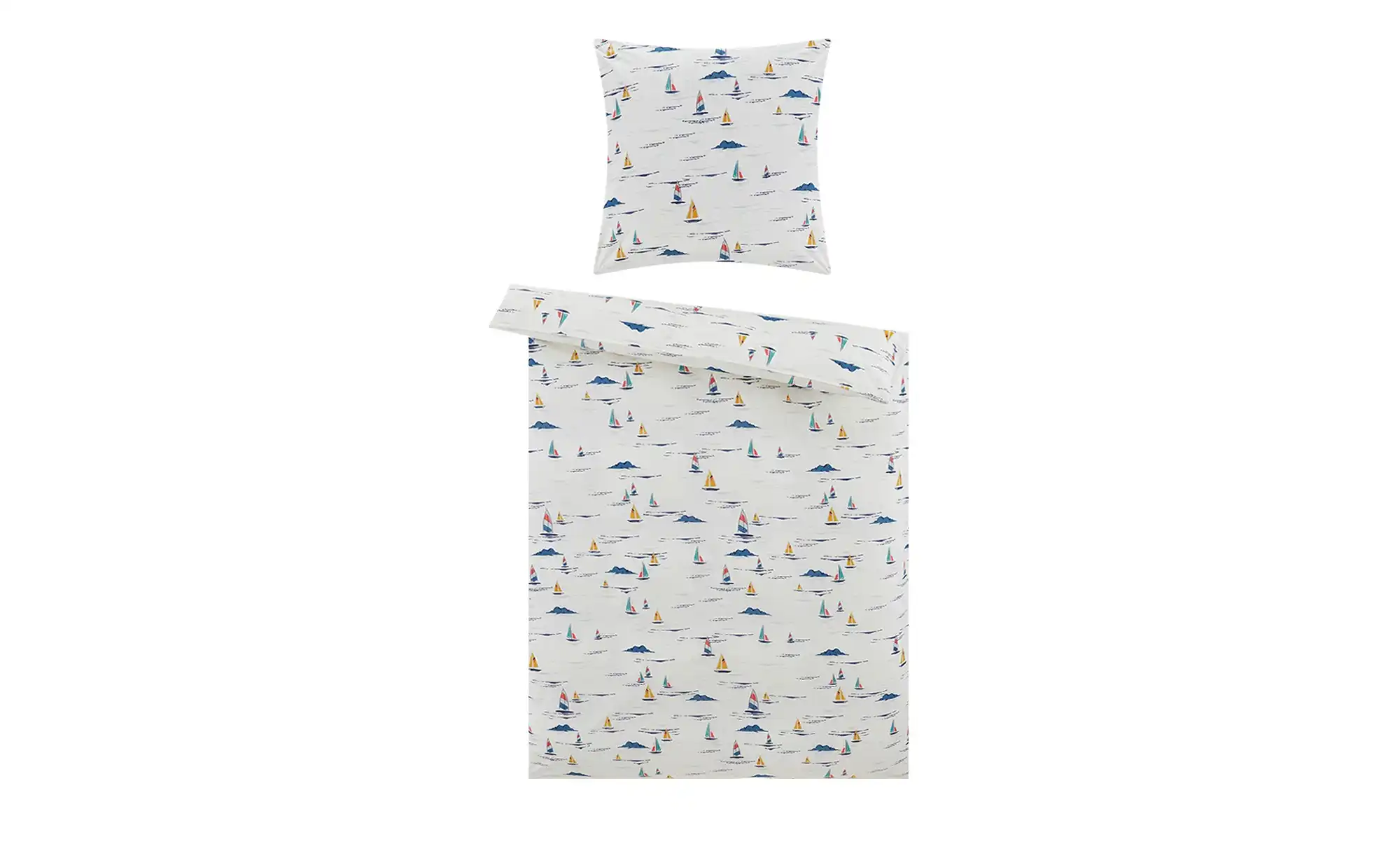 como Satin Bettwäsche Segelboote