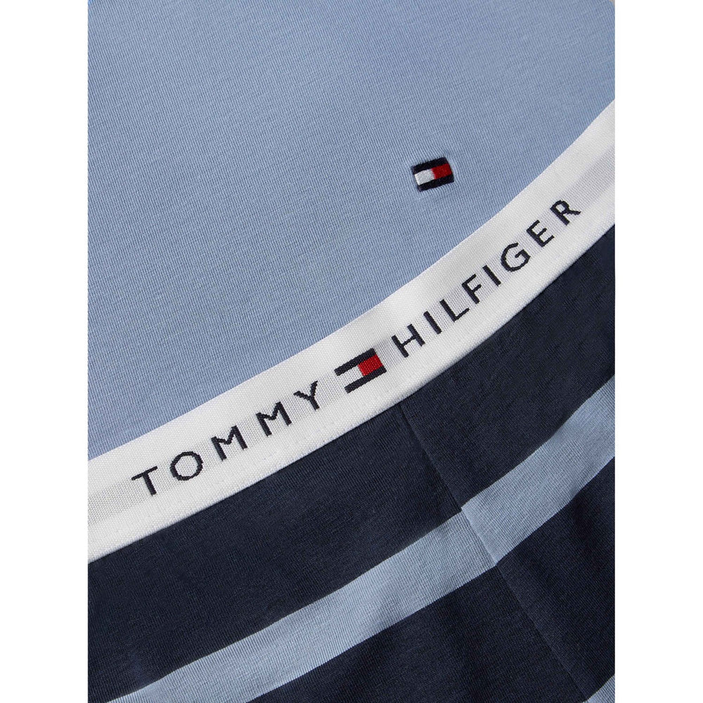 Køb Tommy Hilfiger Rugby Stripe / Brisk Blue Ss Pj Sæt