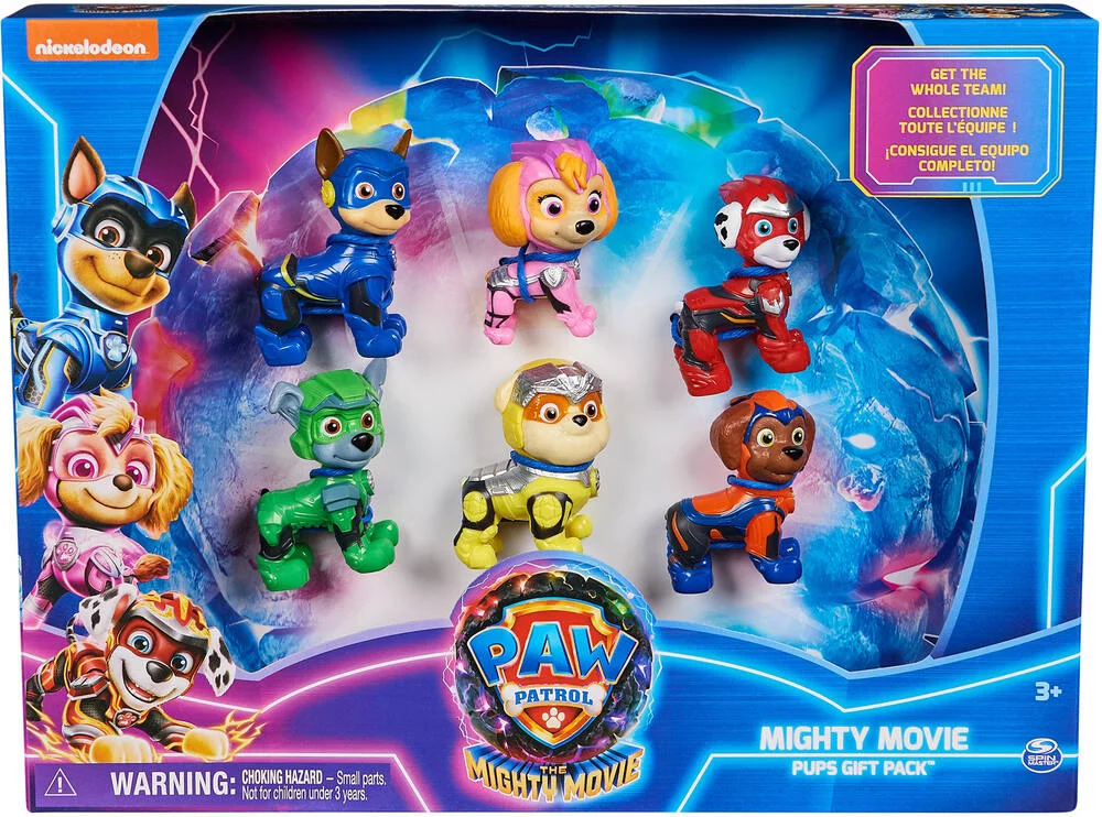 PAT'PATROUILLE - MULTIPACK FIGURINES LA SUPER PATROUILLE LE FILM