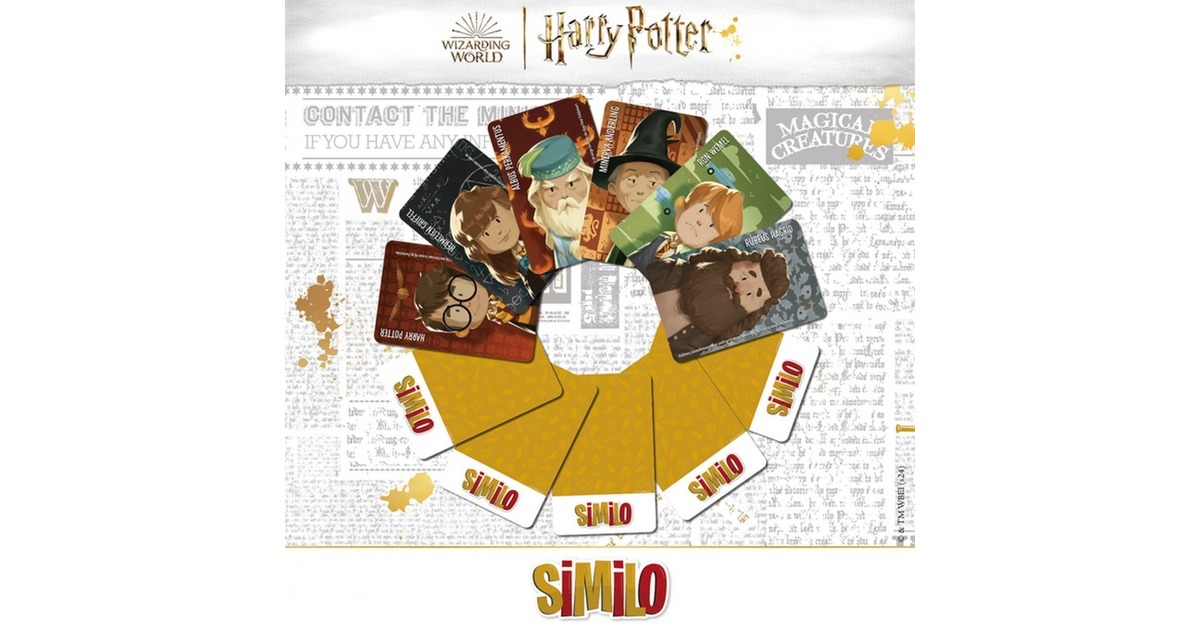 999 GamesSimilo: Harry Potter Kaartspel  (Nederlands, 2 - 8 spelers, 10 minuten, Vanaf 7 jaar)