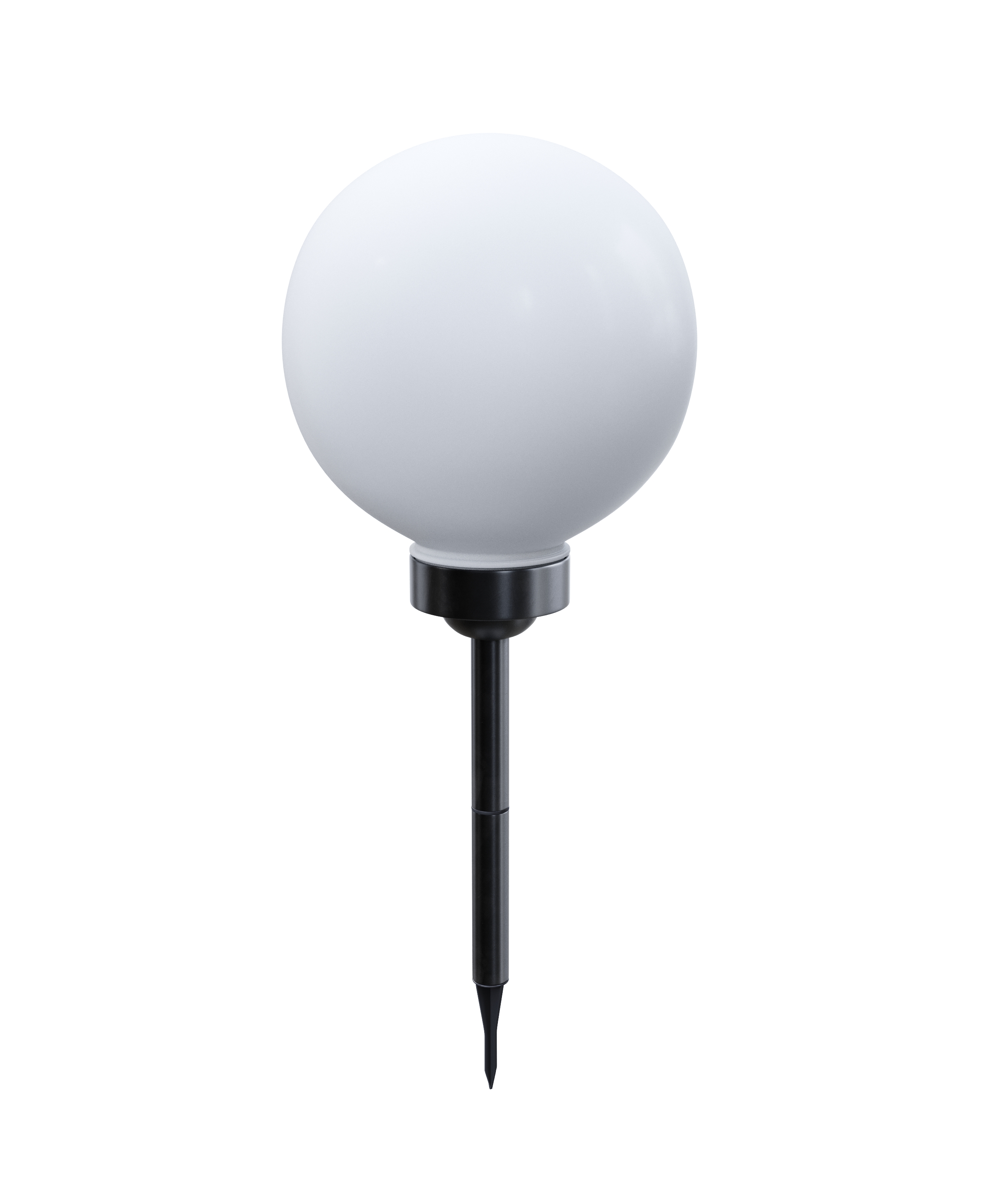 LED Solarlampe rund 30 cm 2er Set