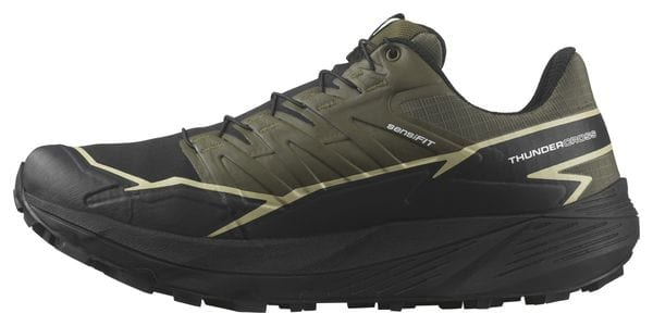 Chaussures de Trail Salomon Thundercross Gore-Tex Khaki/Noir