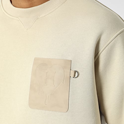 Sweat Crewneck OTS 4 Beige