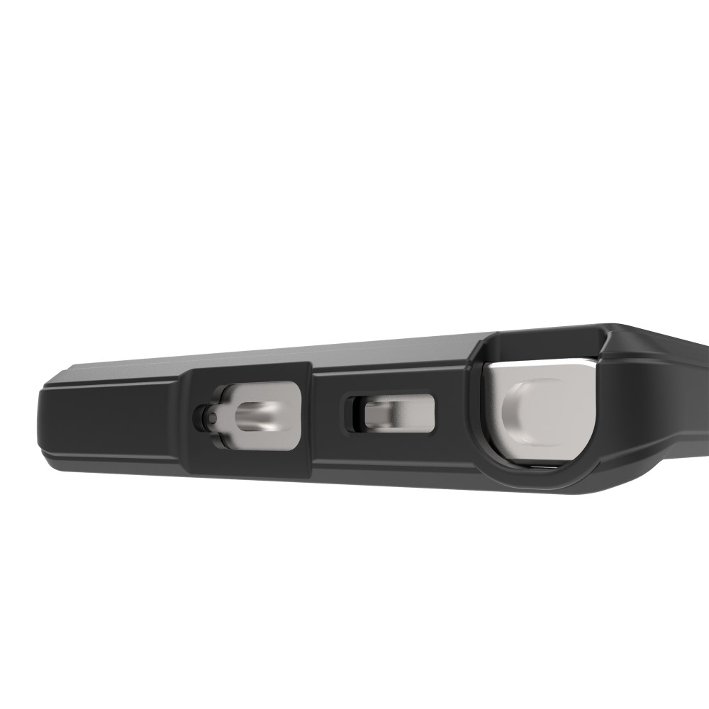 Samsung Galaxy S22 Ultra 5G Outdoor Gummi Schutzhülle Anti-Drop - Schwarz