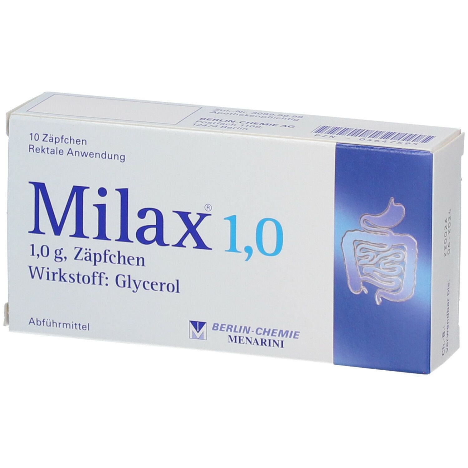 Milax® 1,0 Zäpfchen