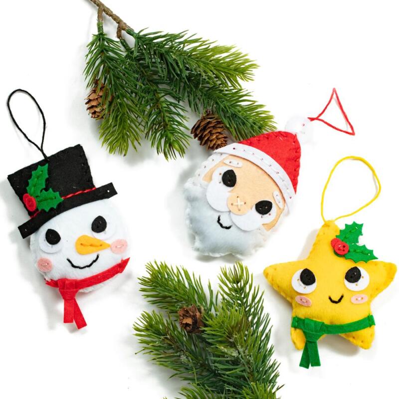 Boîte créative, Mini Couz'in suspensions de Noël - Multicolore