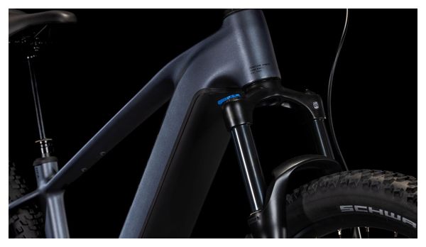 VTT Électrique Semi-Rigide Cube Reaction Hybrid Pro 600 Shimano Deore/Deore XT 12V 600 Wh 29'' Gris Metallic 2025