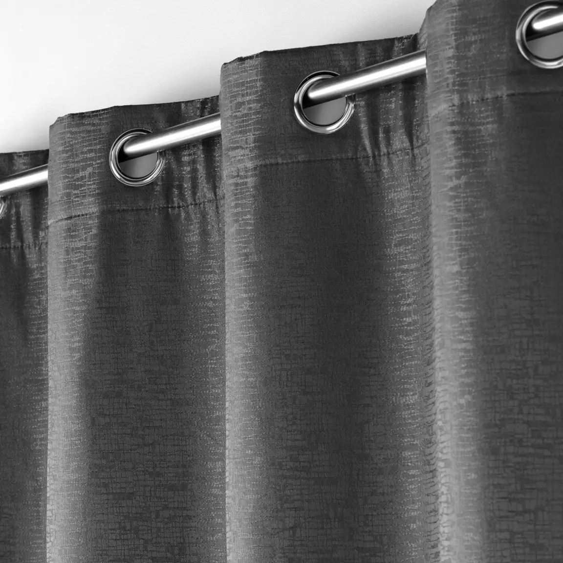 Rideau thermique isolant (140 x 260 cm) Polarine Gris anthracite