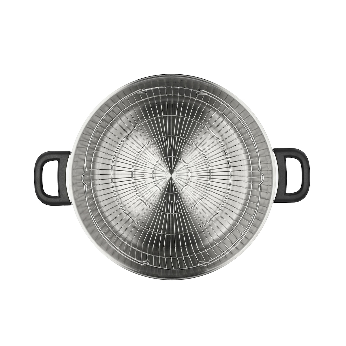 Funktion Casserole with basket 15 liter Steel