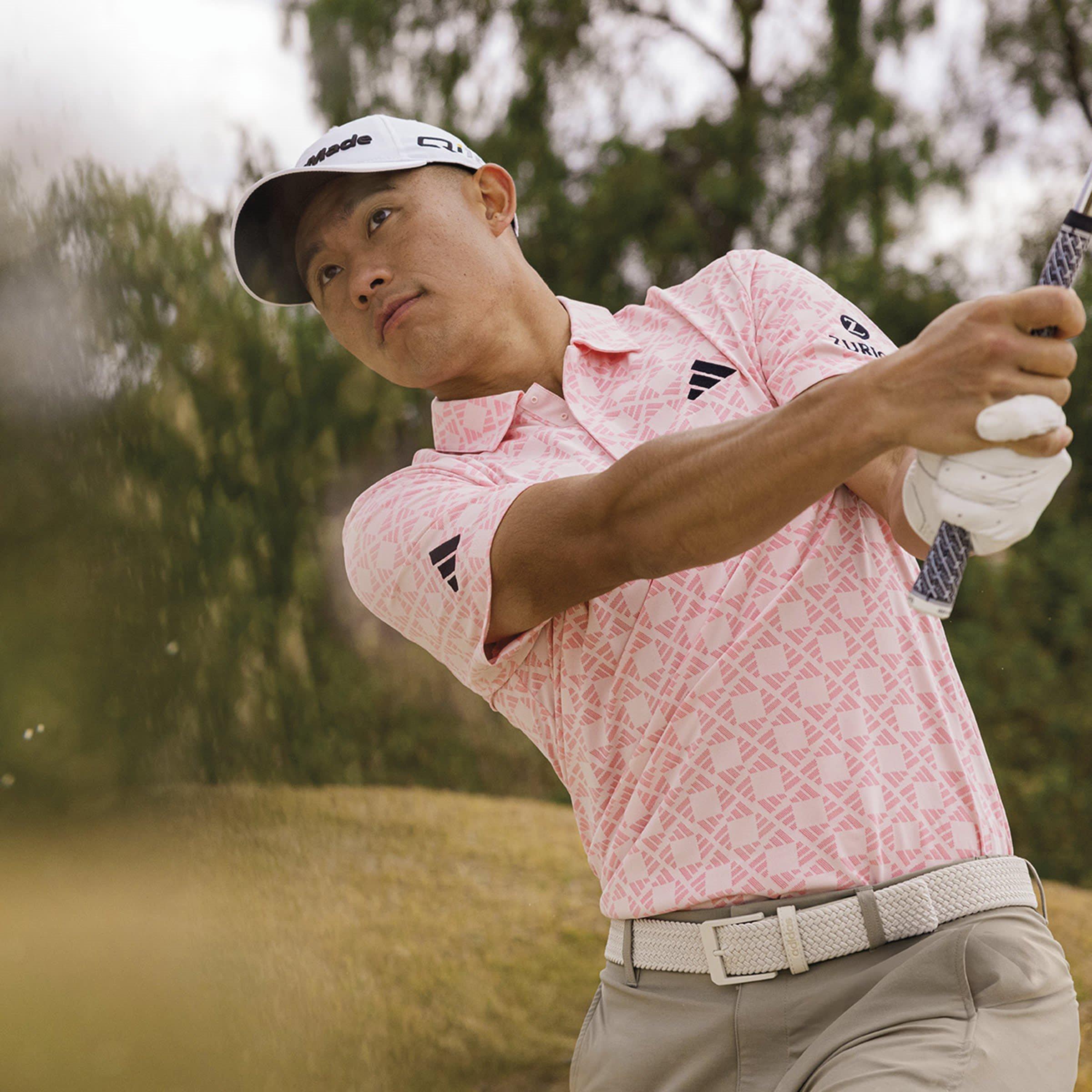 adidas Ultimate365 Tour HEAT.RDY Jacquard Polo Shirt Mens