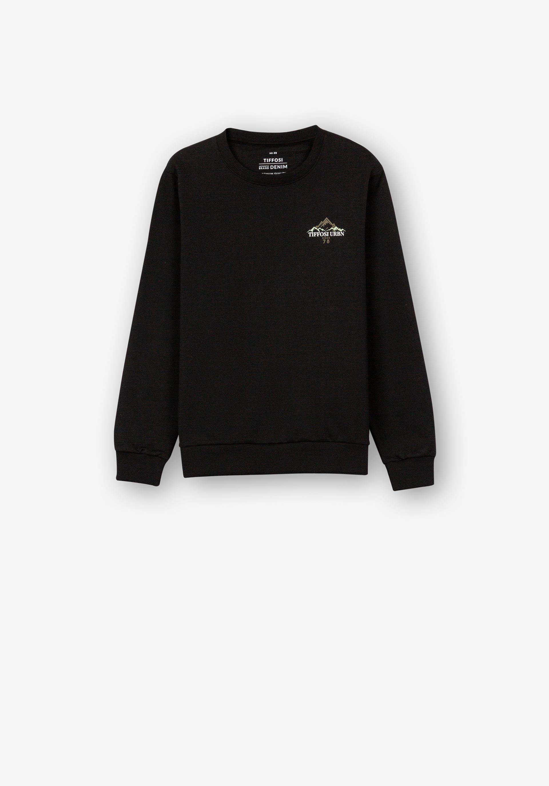 Sweatshirt com Estampado Frontal