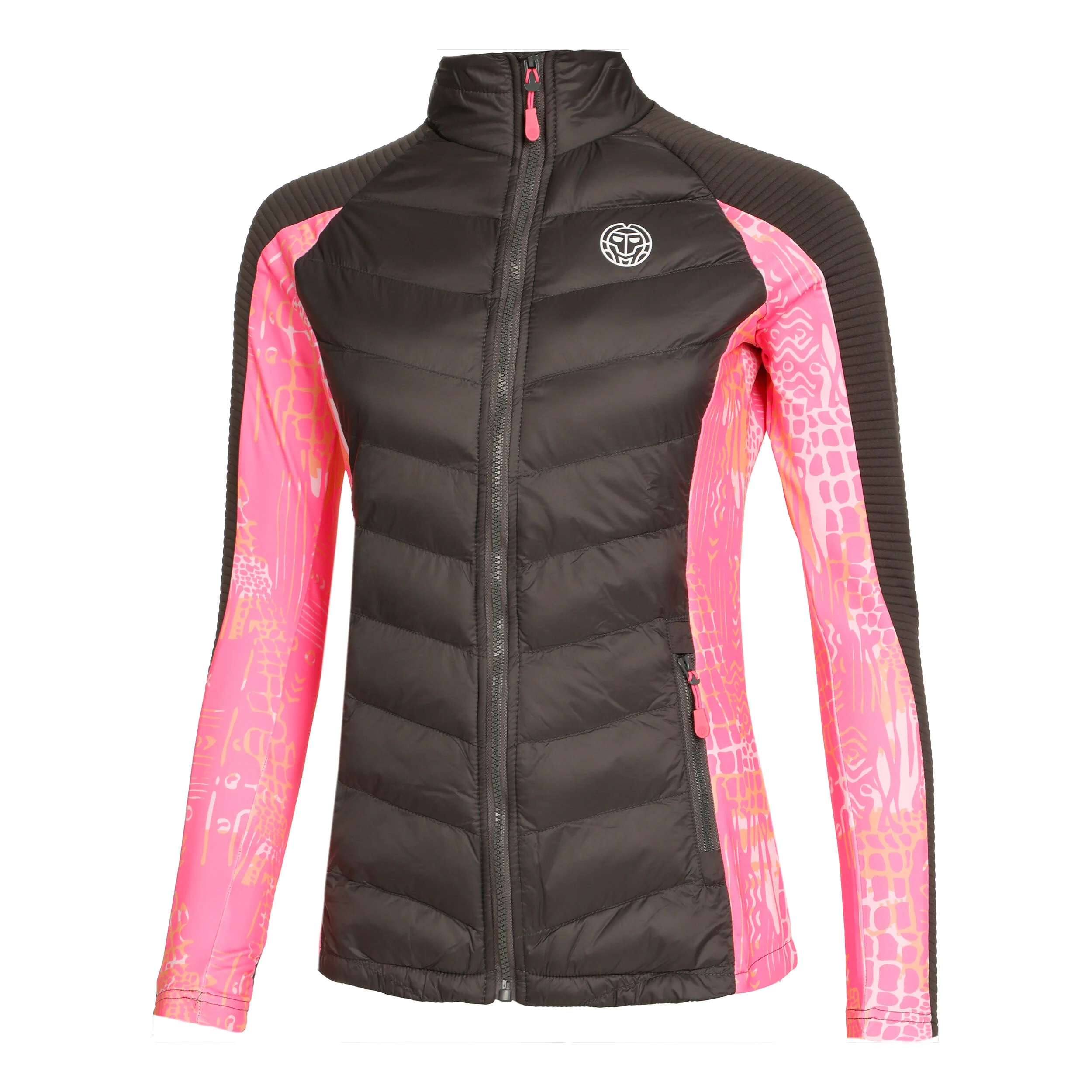 BIDI BADU Dania Tech Down Veste De Survêtement Femmes - Gris , Pink