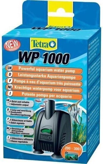 Tetra aquarium pomp WP 1000 zwart 200-300 L
