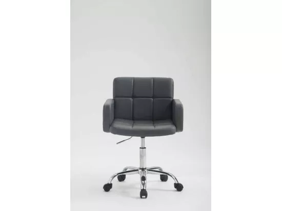 Chaise de bureau - Similicuir & Métal chromé - Los Angeles