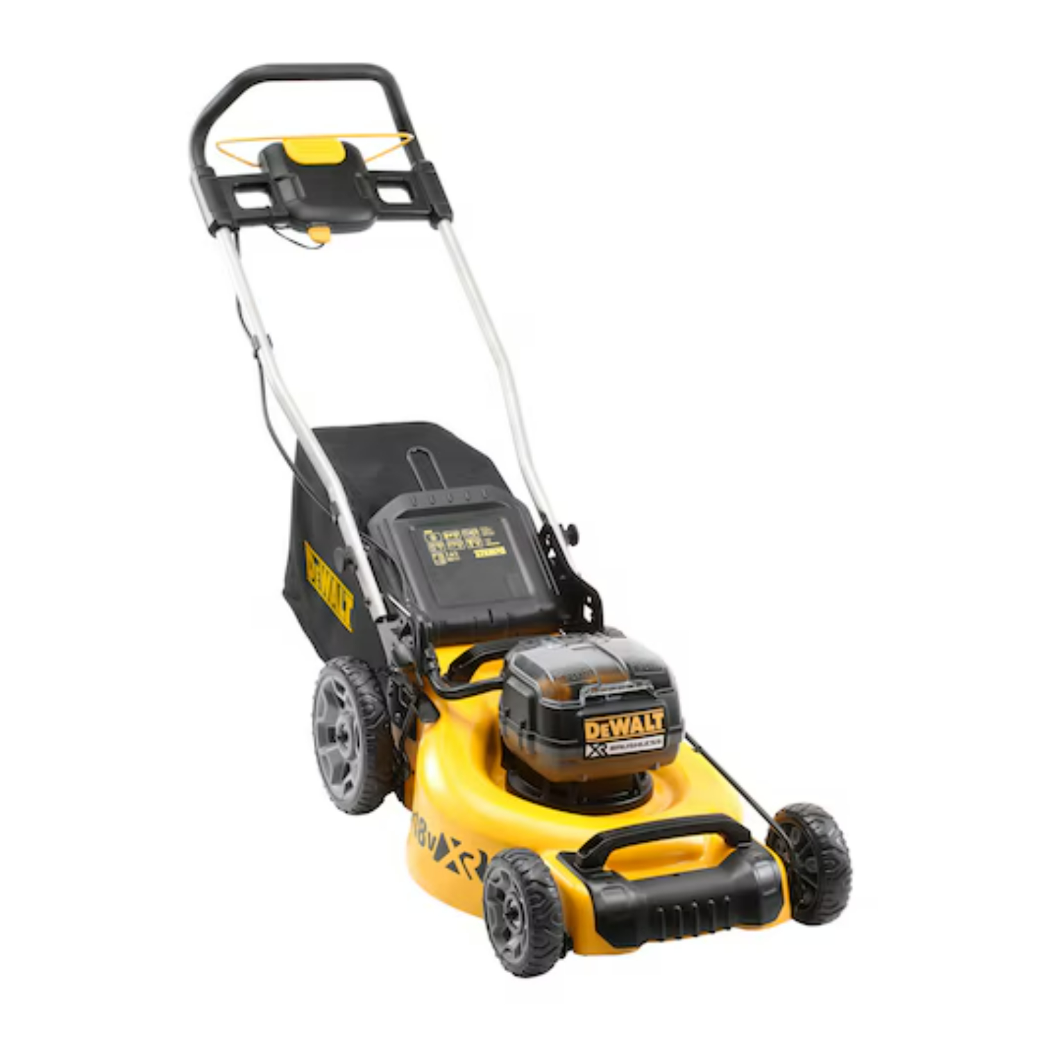 DeWALT DCMW564P2 18V Li-Ion Accu Grasmaaier set (2x 5.0Ah accu) incl. 1 opvangzak - 55L - 48cm