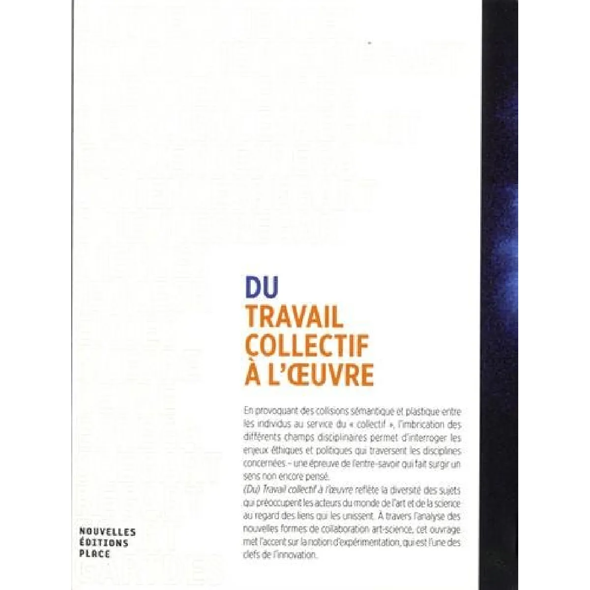 Du travail collectif à l'oeuvre · Occasion