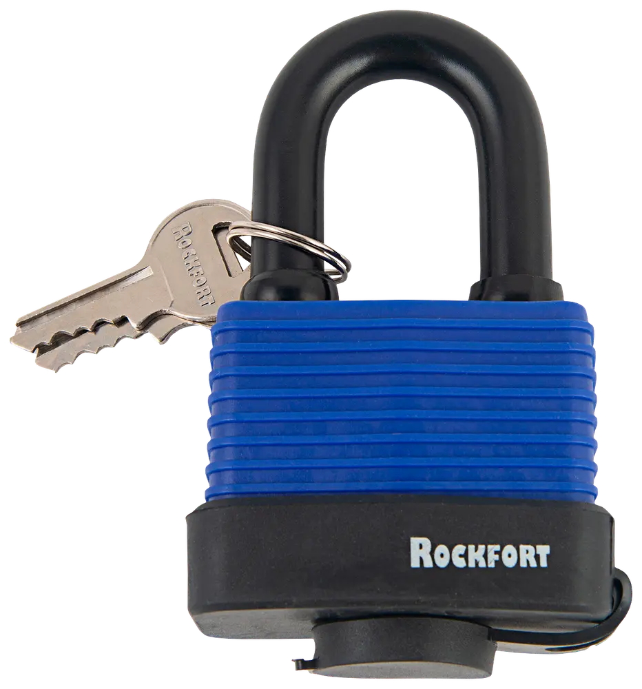 Rockfort Hængelås forseglet plast 55 mm