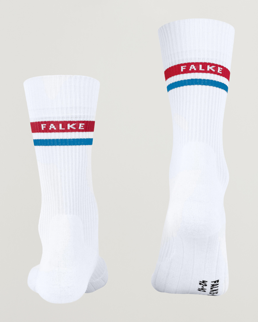 Falke Sport TE4 Classic Tennis Socks White/Red