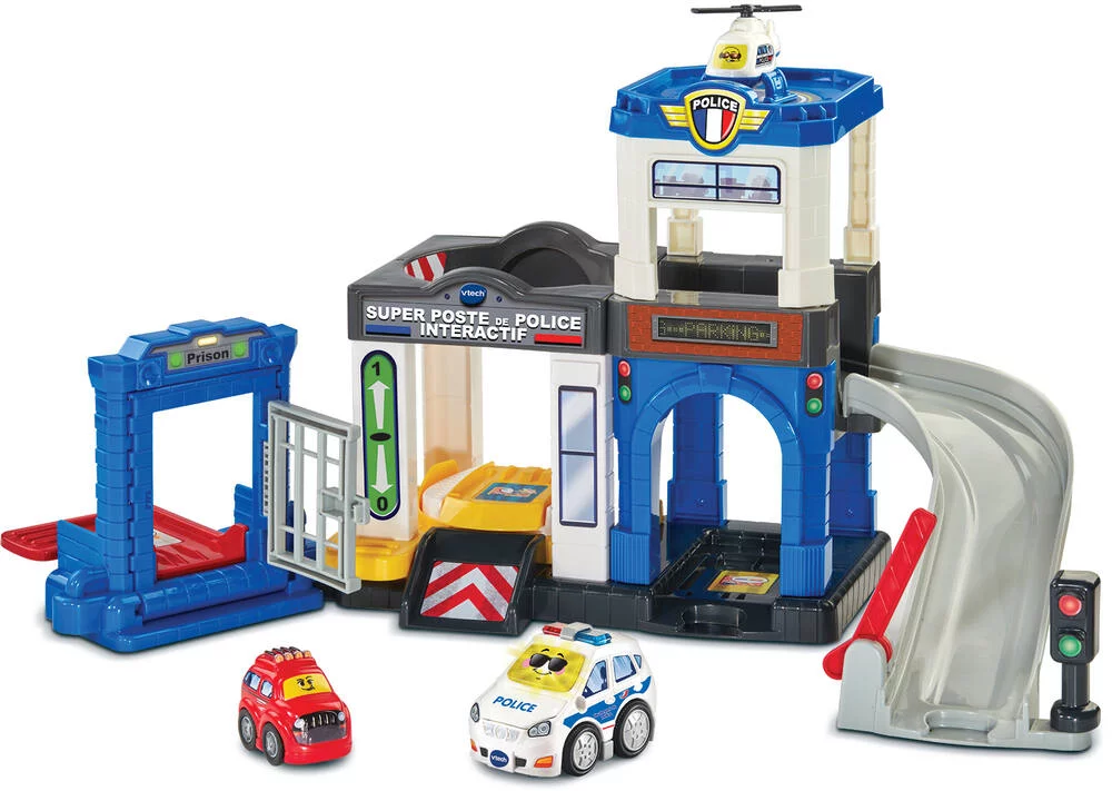 TUT TUT BOLIDES SERIE PRO - POSTE DE POLICE INTERACTIF