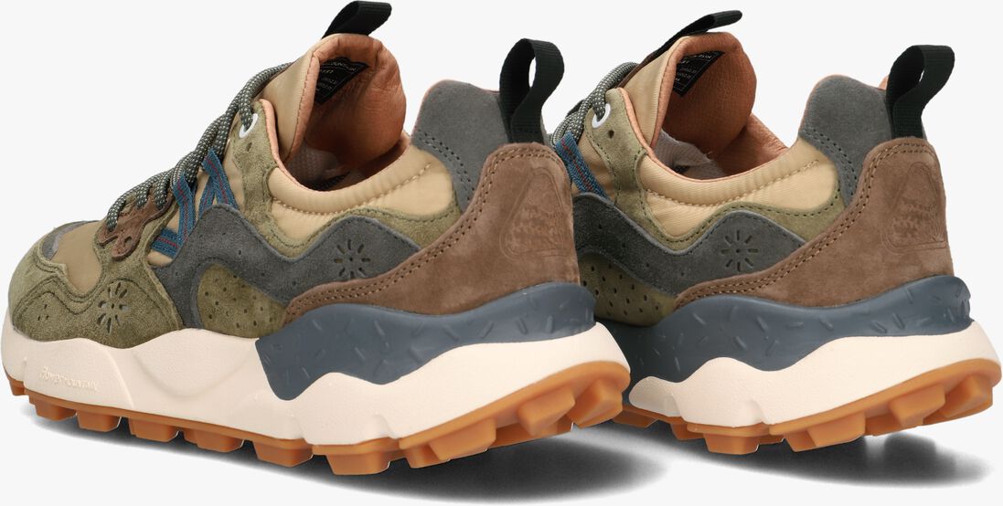 FLOWER MOUNTAIN groene flower mountain lage sneakers yamano 3 man