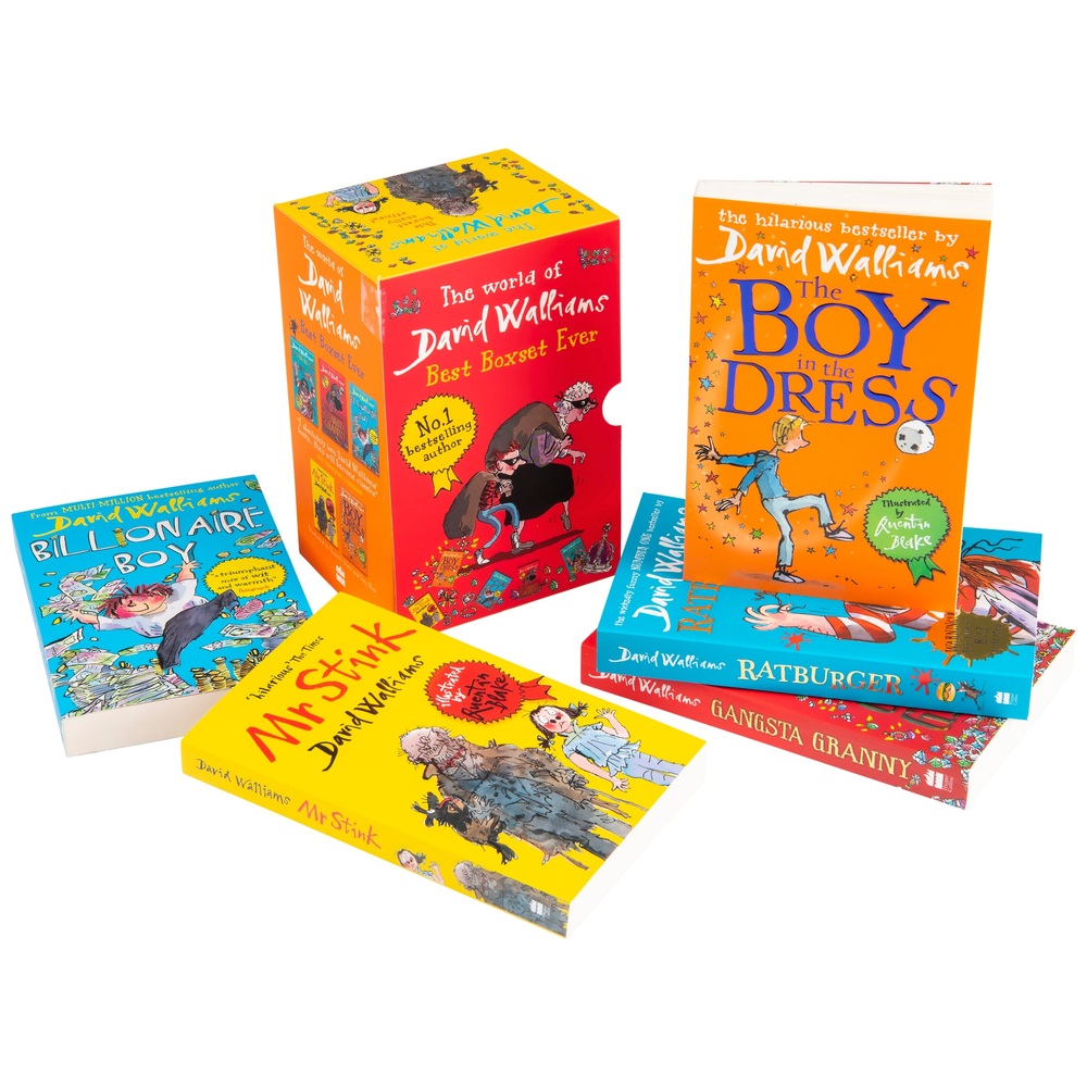 Die Welt von David Walliams: Die beste Box aller Zeiten, 5-Bücher-Sammlung