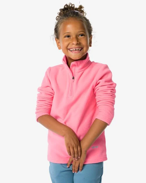 ski pully pour enfant rose pâle