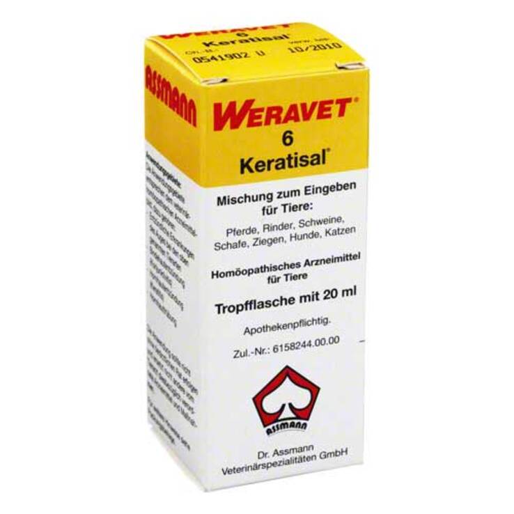 Keratisal 6 vet. Tropfen, 20 ml