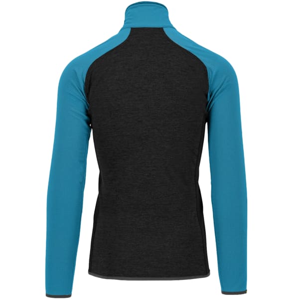 Veste polaire ski rando KARPOS ODLE FLEECE BLACK/BLUE JEWEL