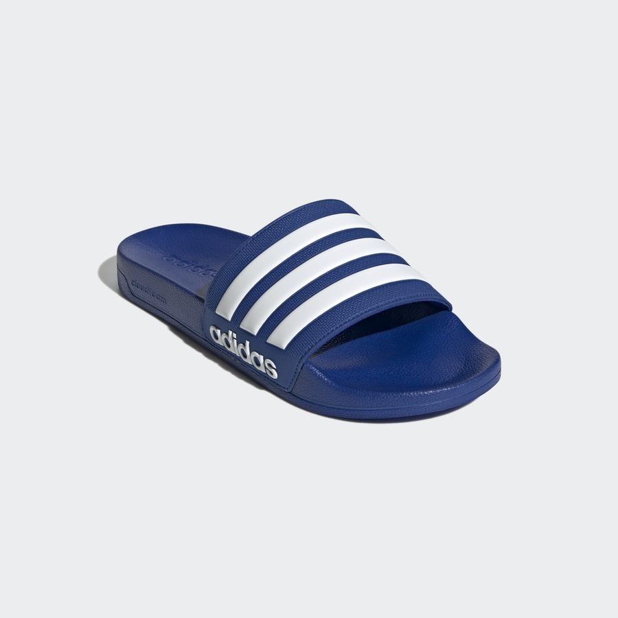 adidas Claquettes adilette Shower - Bleu/Blanc