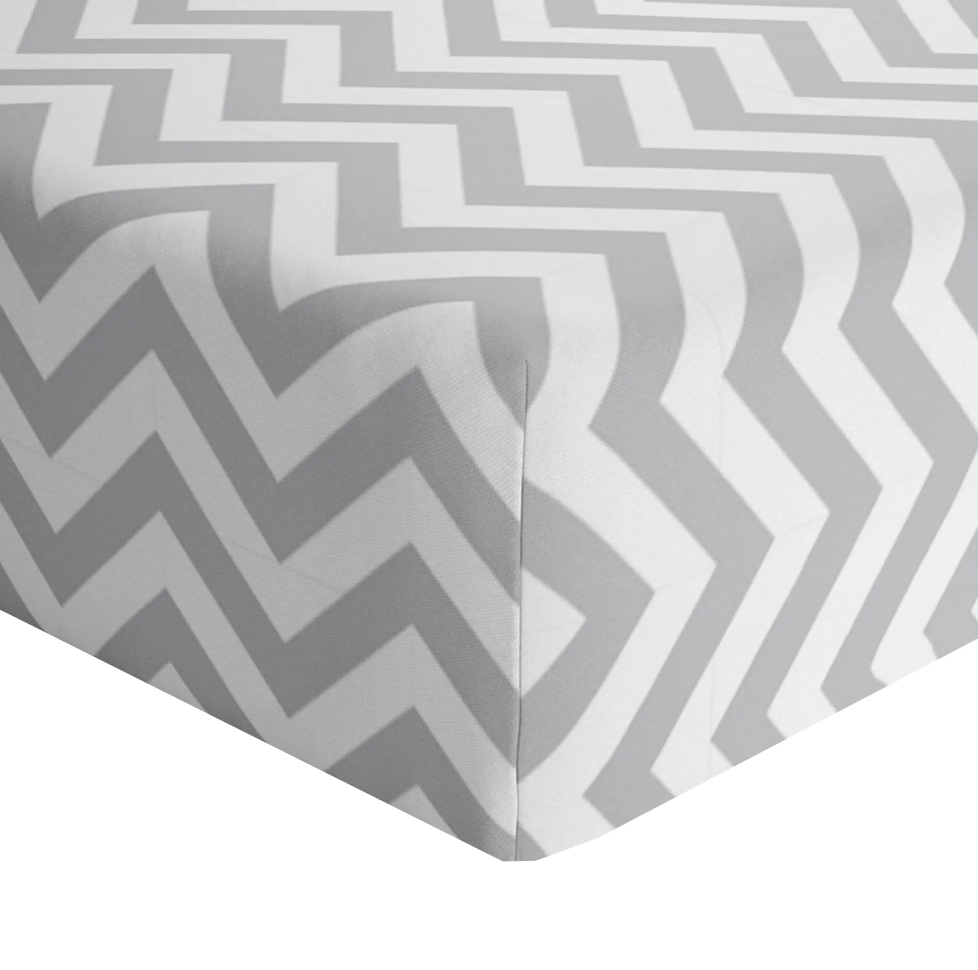 Kushies Drap Contour pour Parc- Chevron Gris
