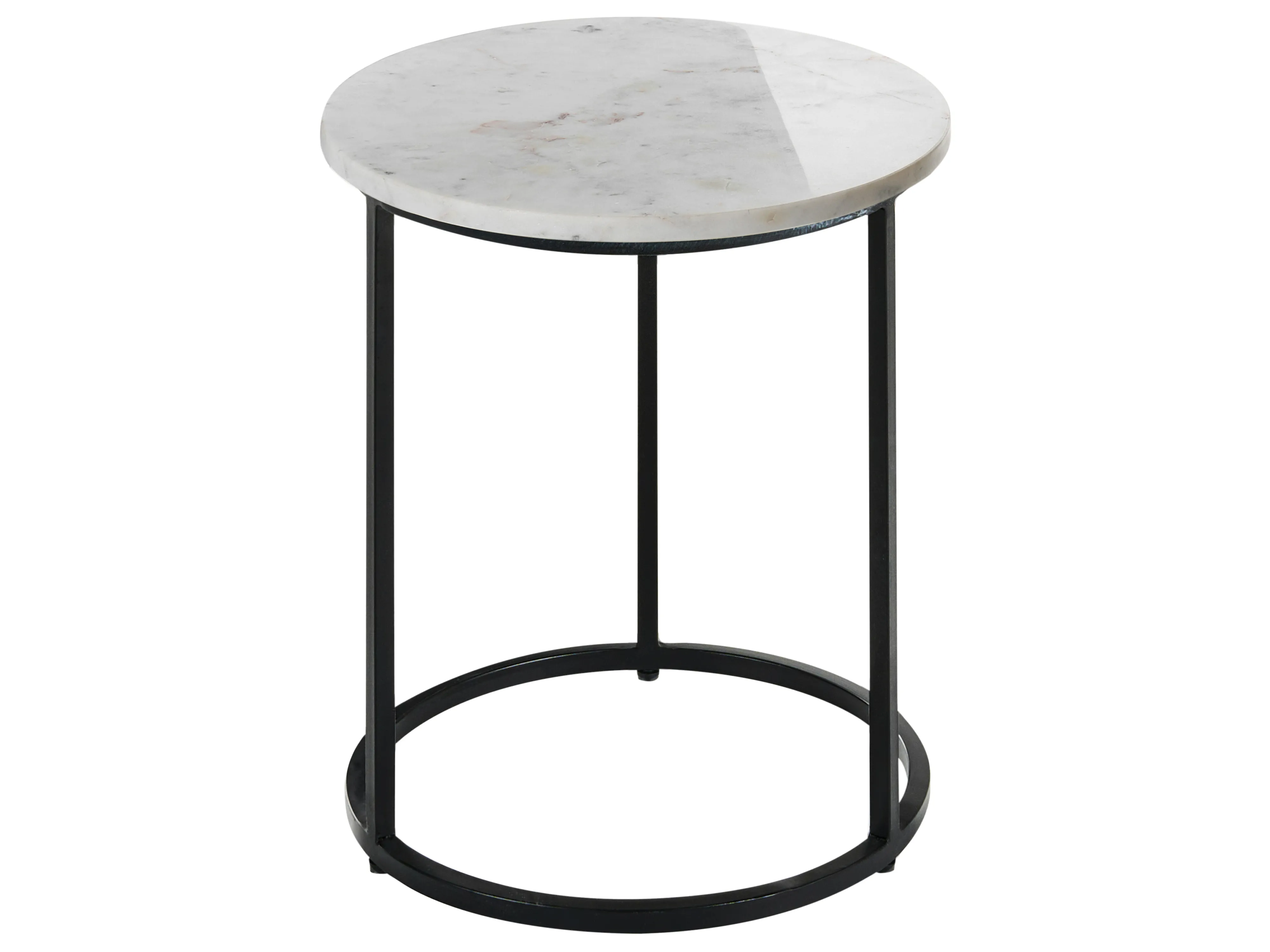 Bijzettafel TYRELL Marmer Wit