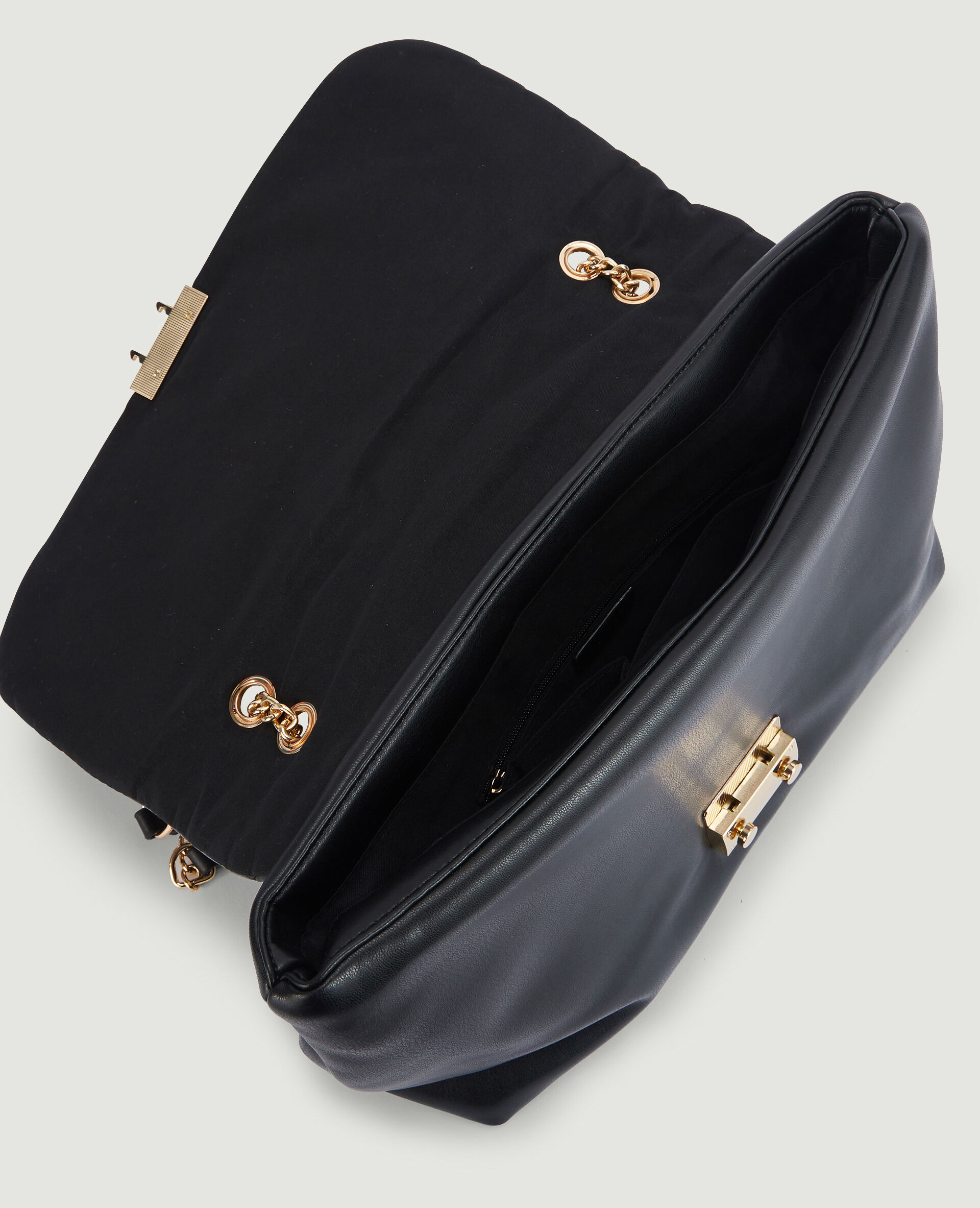 Grand sac matelassé - Noir