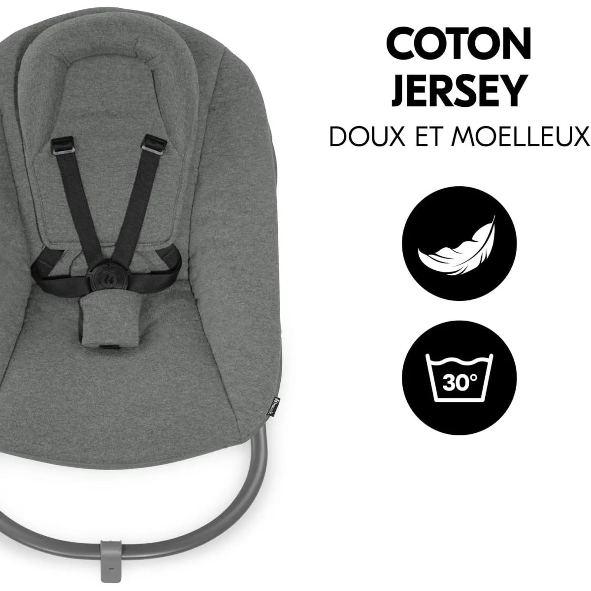 Hauck Alpha Transat Premium Dark Grey