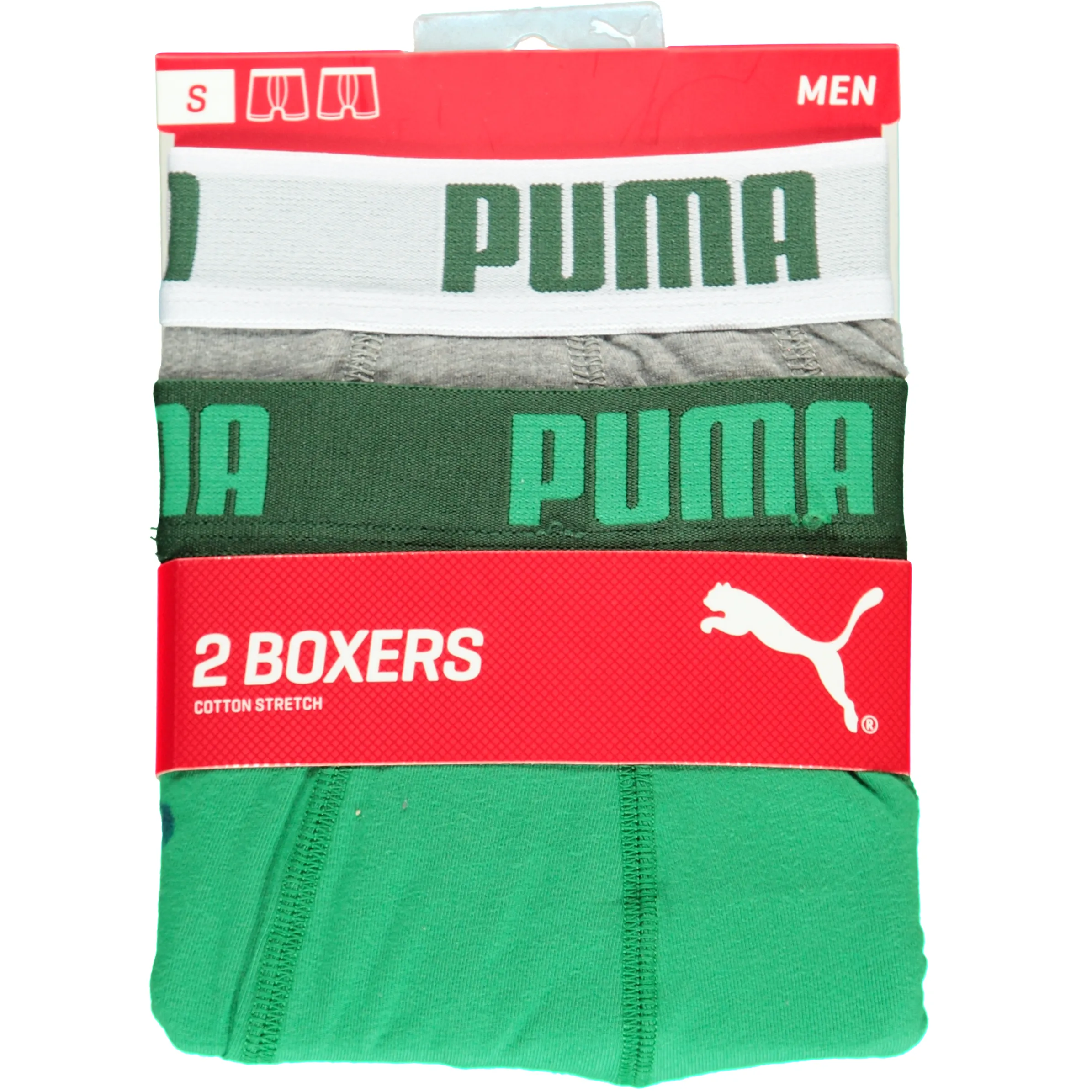 Herren Basic Boxershorts im 2er Pack