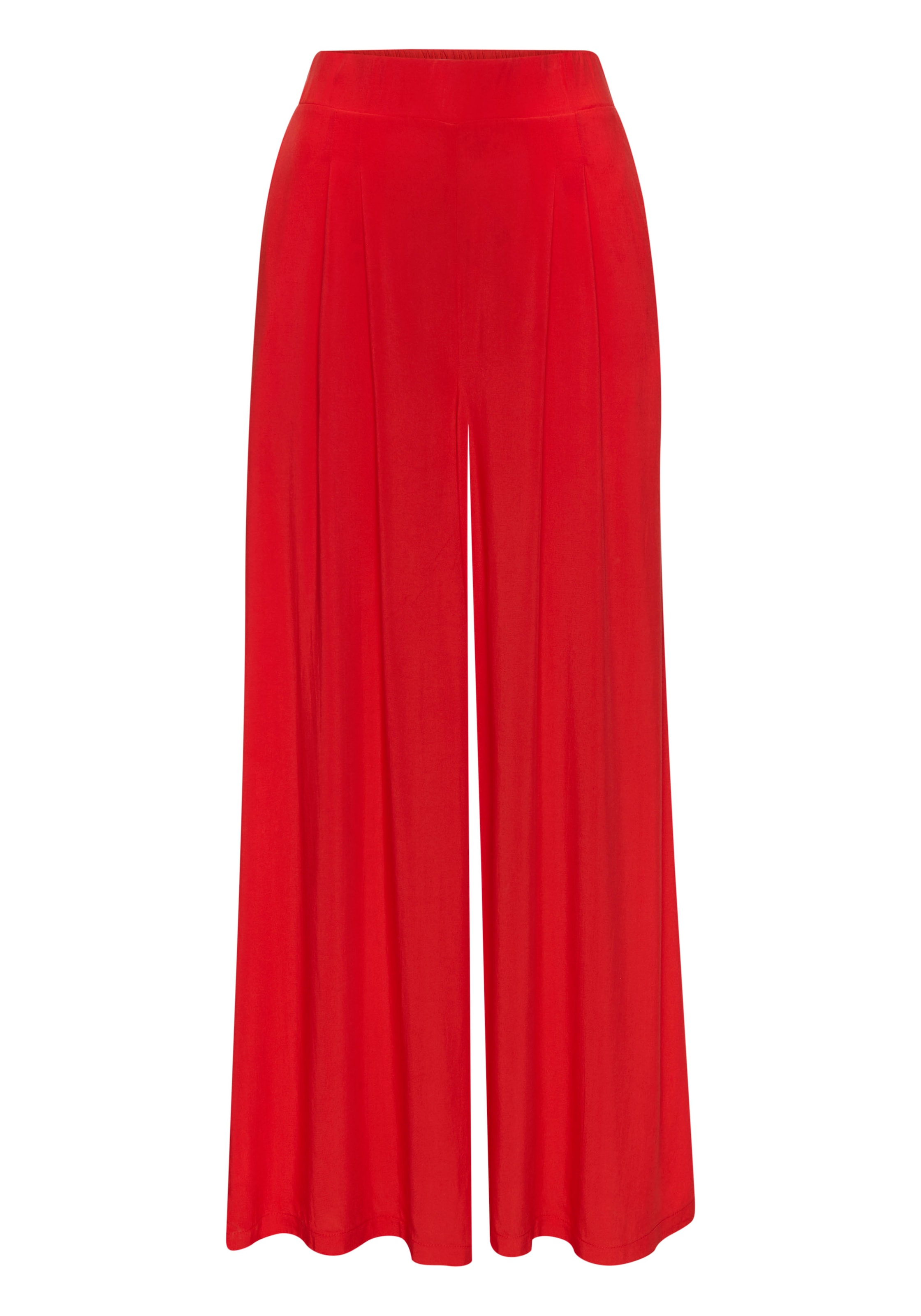 Buffalo Palazzohose  mit Seitennahttaschen, leichte Sommerhose, Wide-Leg