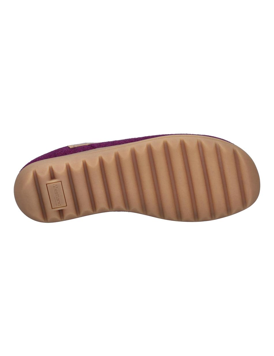 Hausschuh Cadiz 01, purple