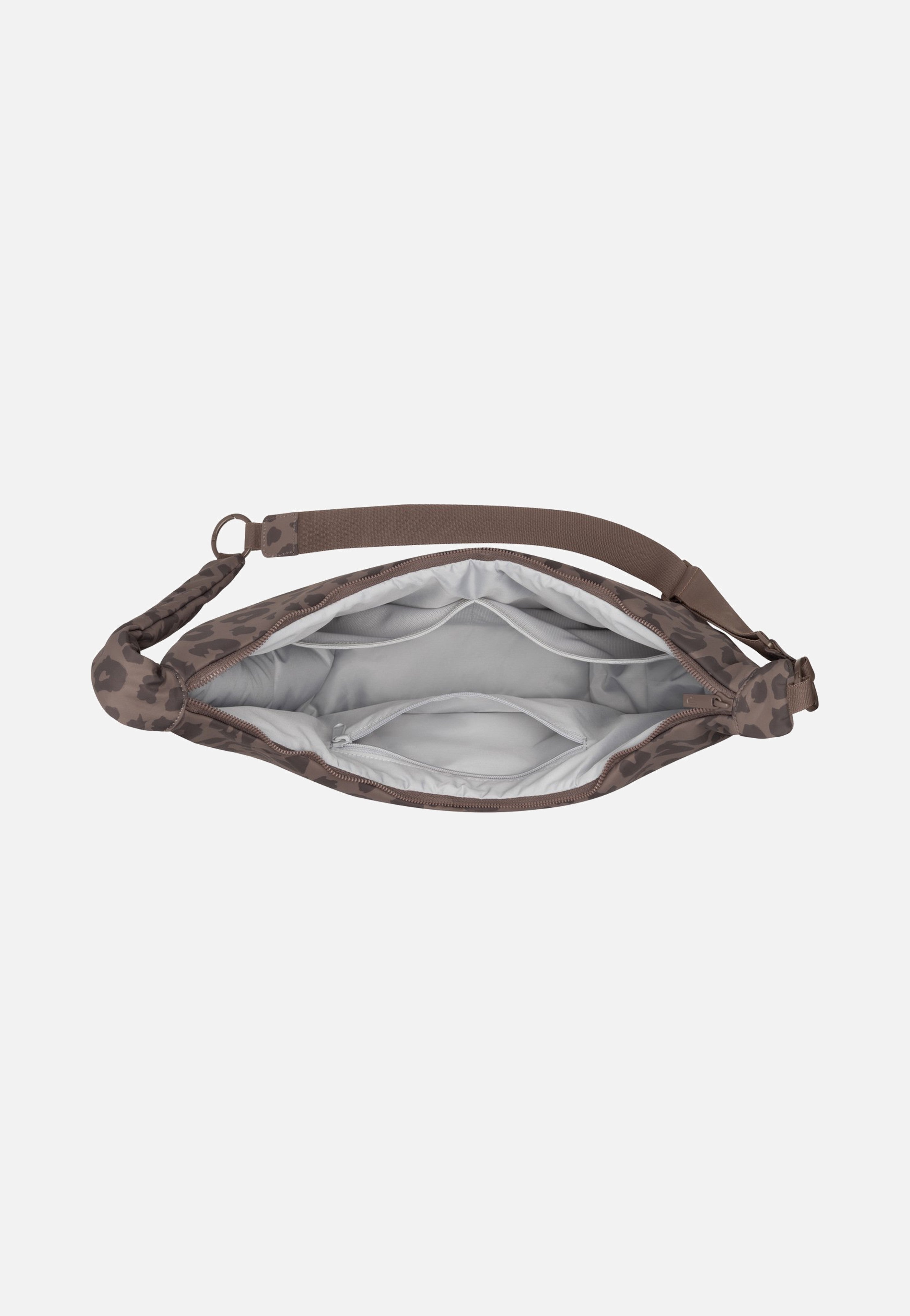 Lou Large Brown Leo - Crossbody Bag