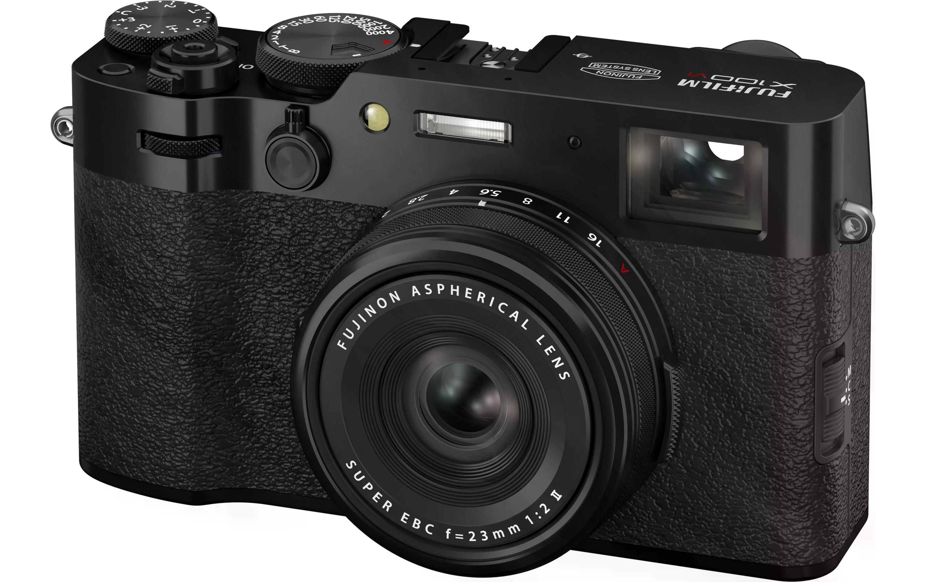 Fotokamera X100VI Schwarz<br>Kompakte Digitalkamera mit anspruchsvollem Design und intuitiver Bedienbarkeit