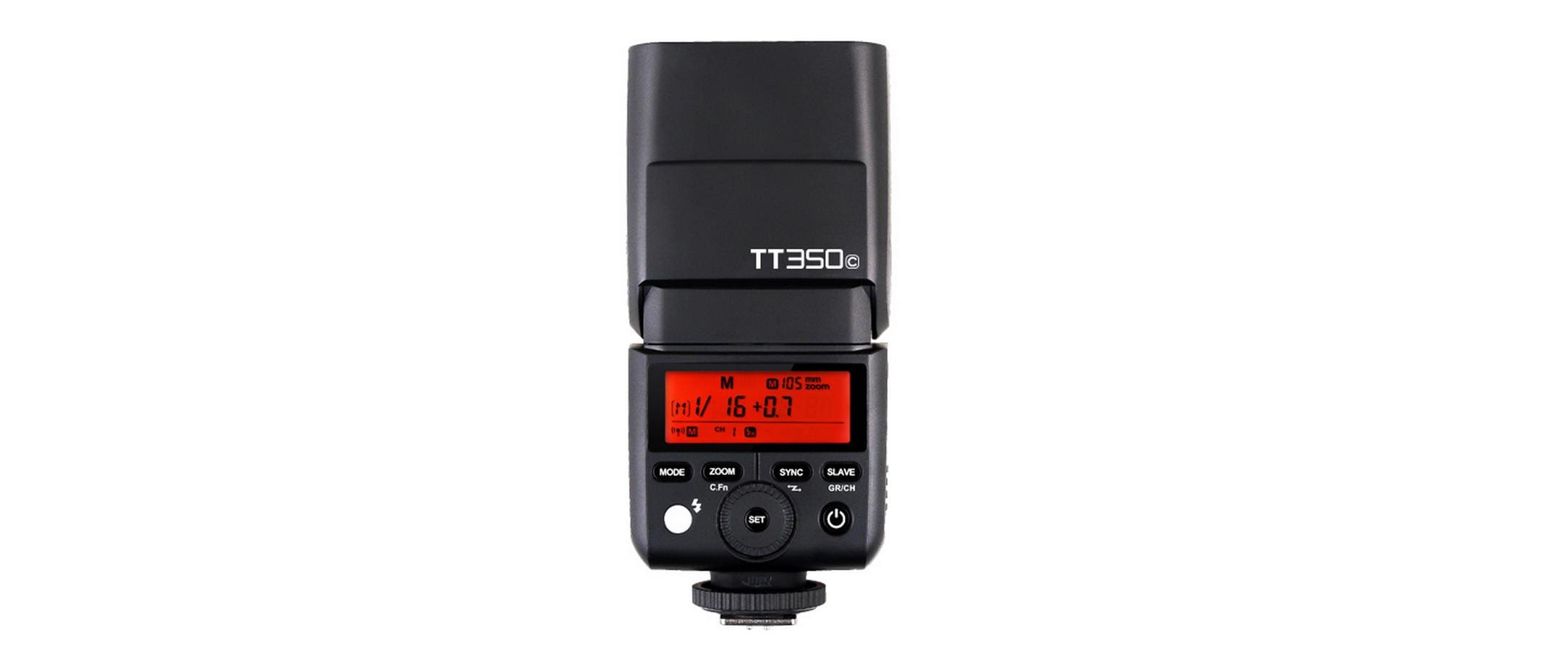 Blitzgerät TT350C<br>Blitzgerät mit Akkufunktion